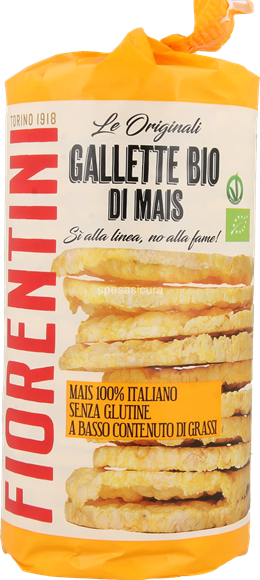 FIORENTINI GÂTEAU DE MAÏS BIOLOGIQUE GR.120