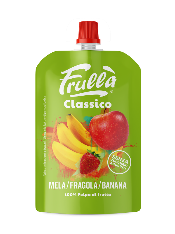 FRULLÀ CLASSICO MELA FRAGOLA BANANA GR.100
