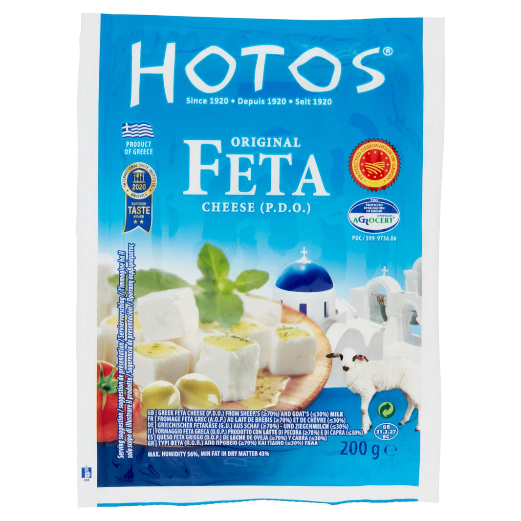 HOTOS ORIGINAL FETA GREEK CHEESE DOP GR.200