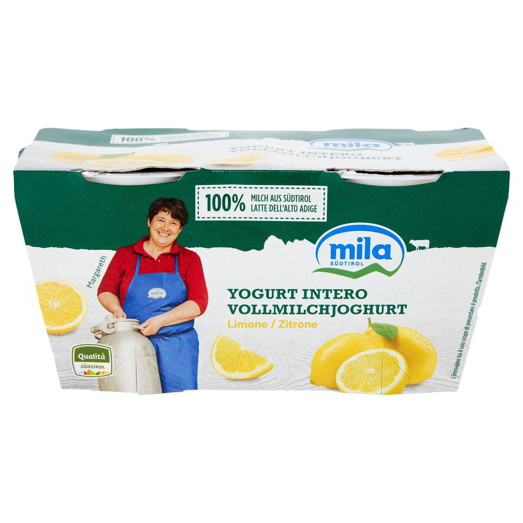 MILA YAOURT AU CITRON ENTIER GR.125 X2