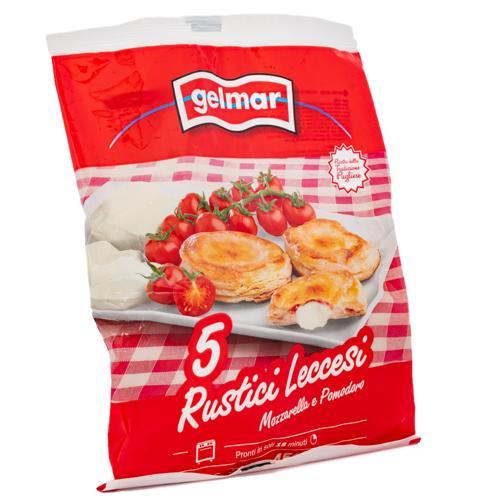 GELMAR RUSTICI LECCESI POMODORO E MOZZARELLA X5 GR.450