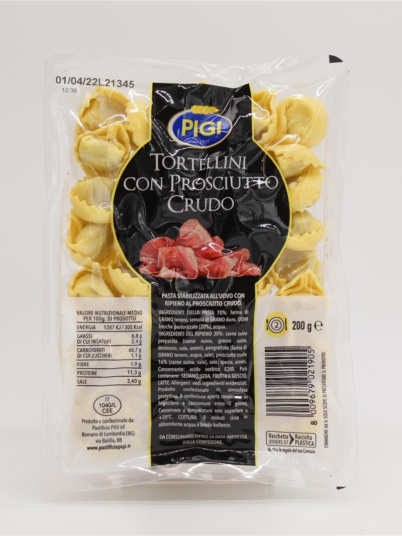 PIGI TORTELLINI PROSCIUTTO CRUDO GR.200