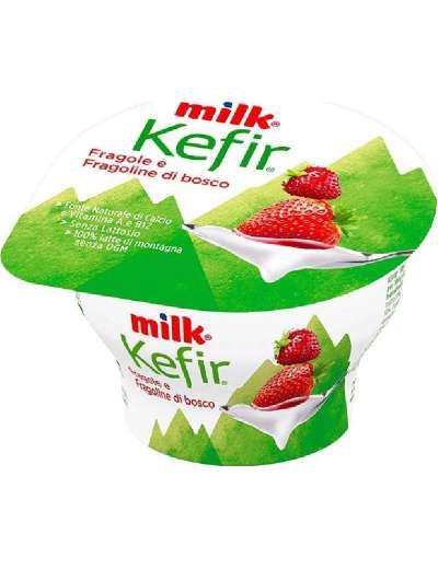 MILK KEFIR FRAGOLE  GR.150