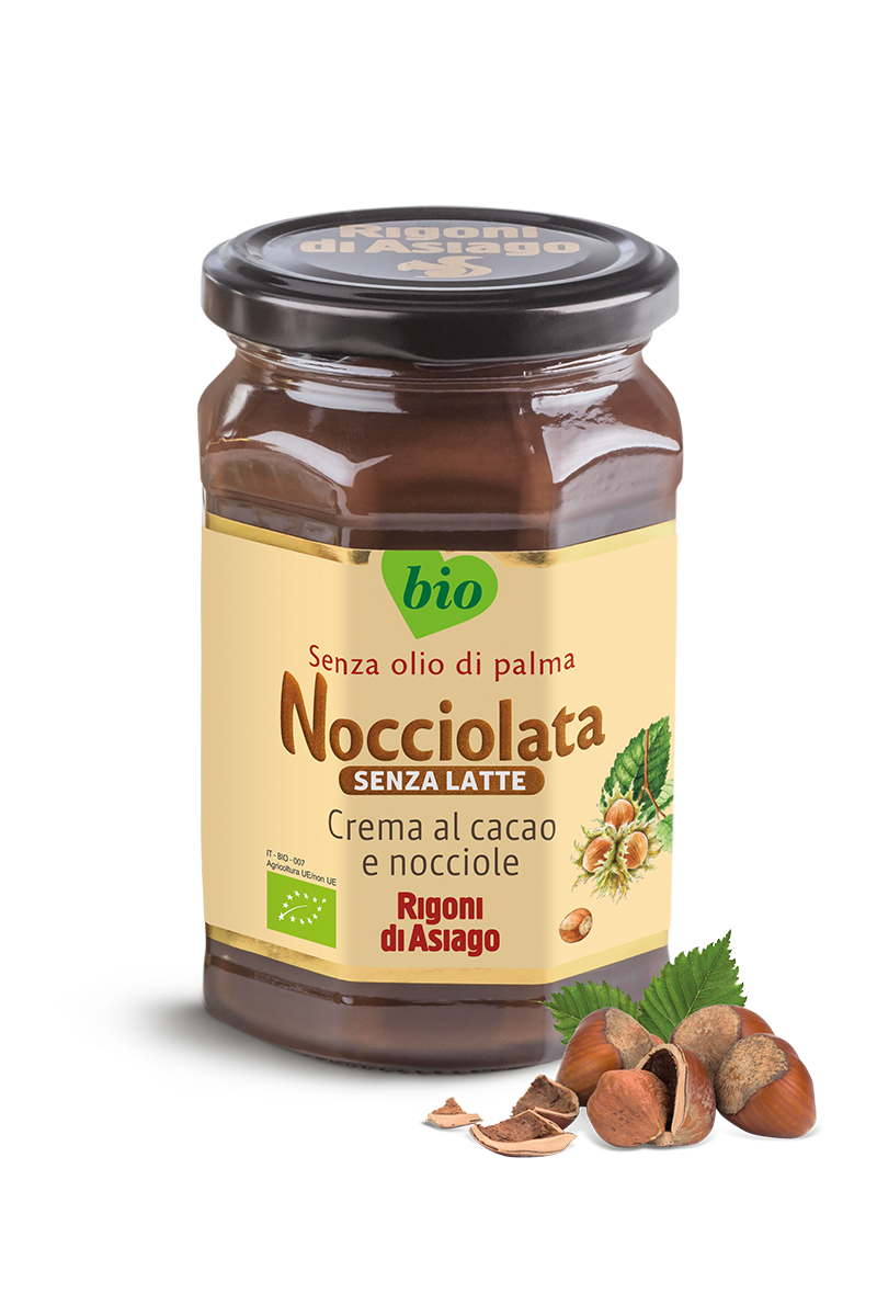 RIGONI HAZELNUT CREAM WITHOUT MILK GR.250