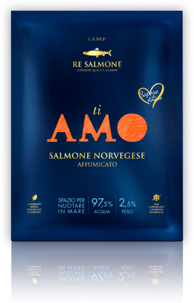 LA NEF RE SALMONE NORVEGESE AFFUMICATO GR.90