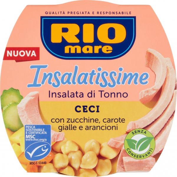 INSALATISSIME TONNO E CECI GR.160