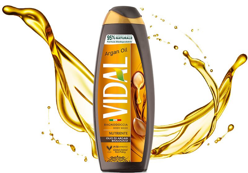 VIDAL ORGANIC ARGAN OIL SHOWER BATH 500 ML