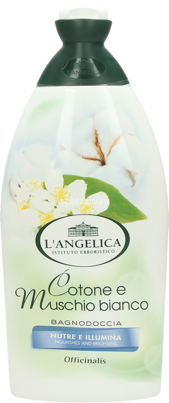 L'ANGELICA COTTON &amp; WHITE MUSK BATH 450 ML