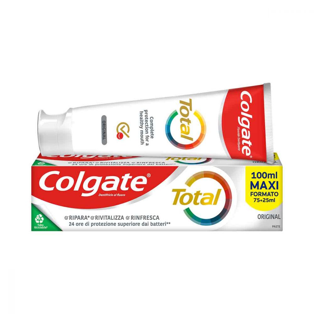 COLGATE DENTIFRICE AU FLUOR ORIGINAL TOTAL 75 ML