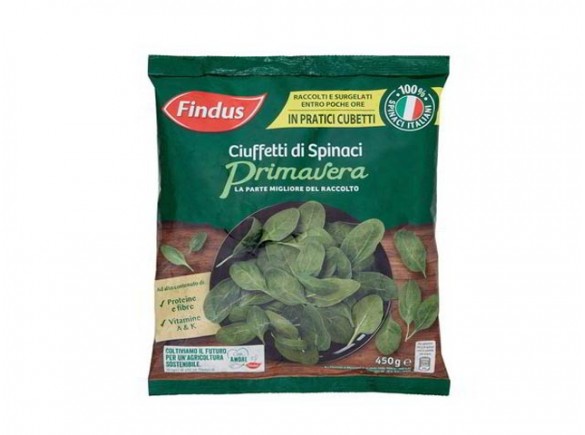 FINDUS CIUFFETTI DI SPINACI GR.450