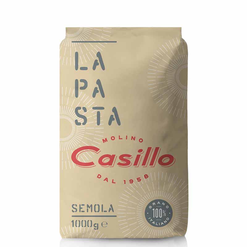 CASILLO FARINA SEMOLA GRANO DURO KG.1