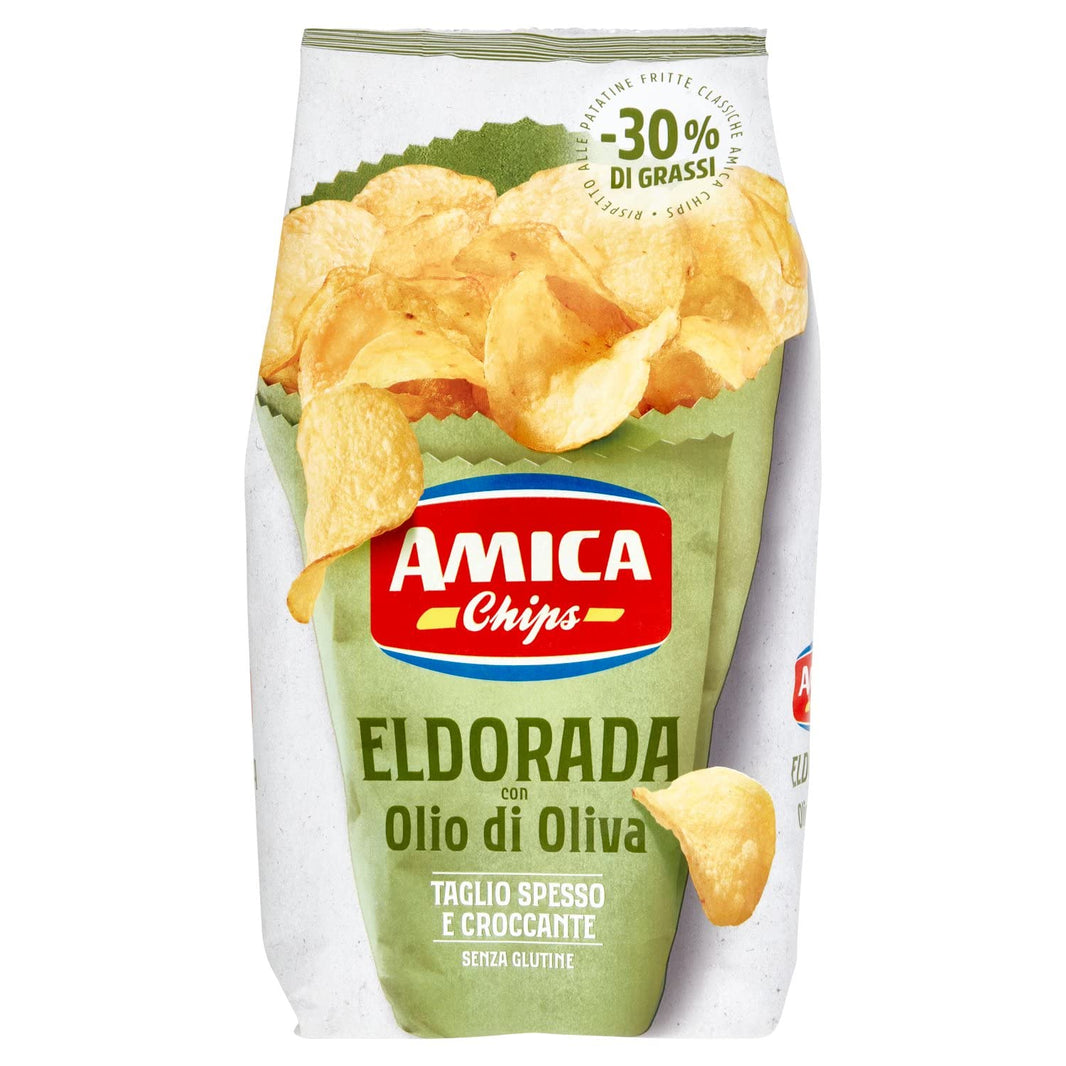 AMICA CHIPS ELDORADA OLIVE OIL GR130