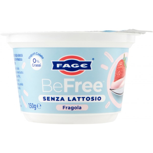 FAGE BEFREE lactose free STRAWBERRY GR.150