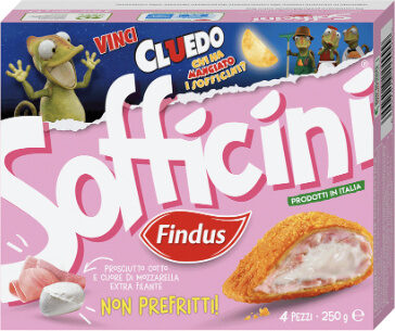 FINDUS SOFFICINI HAM AND MOZZARELLA GR.250