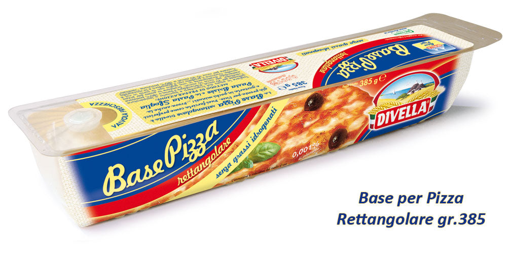 DIVELLA BASE PIZZA RETTANGOLARE GR.385