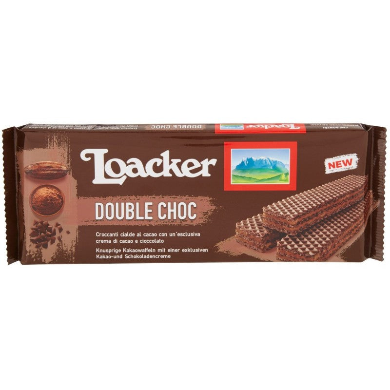 LOACKER WAFER DOUBLE CHOC GR.175
