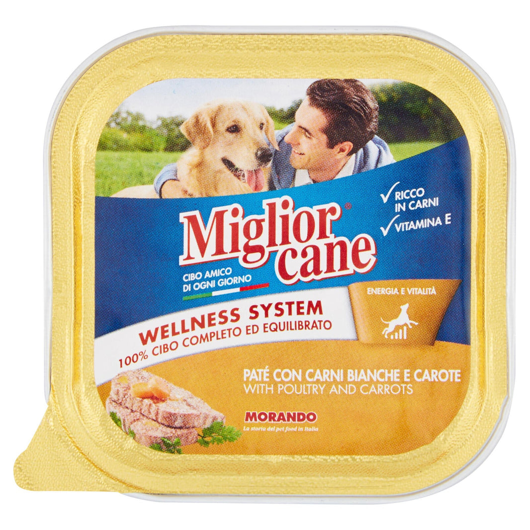 MIGLIORCANE VIANDE BLANCHE ET CAROTTES GR150