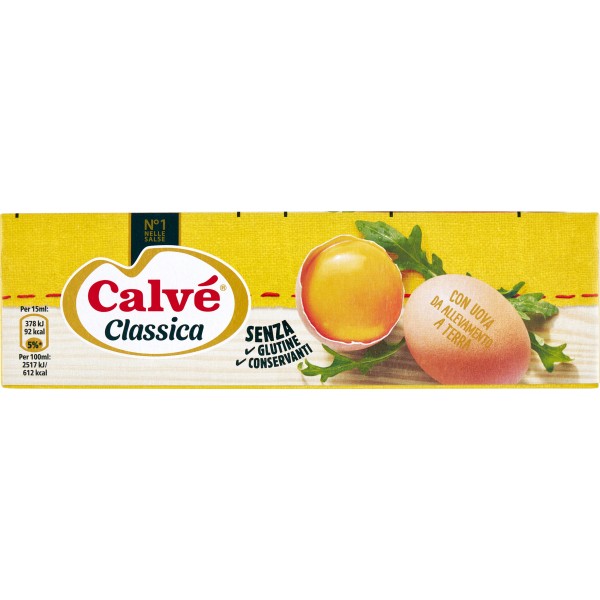 MAYONNAISE CLASSIQUE CALVÈ TUBE 150 ML