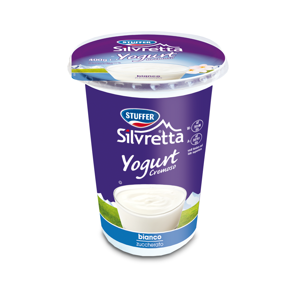 STUFFER SILVRETTA YOGURT BIANCO ZUCCHERATO GR.400