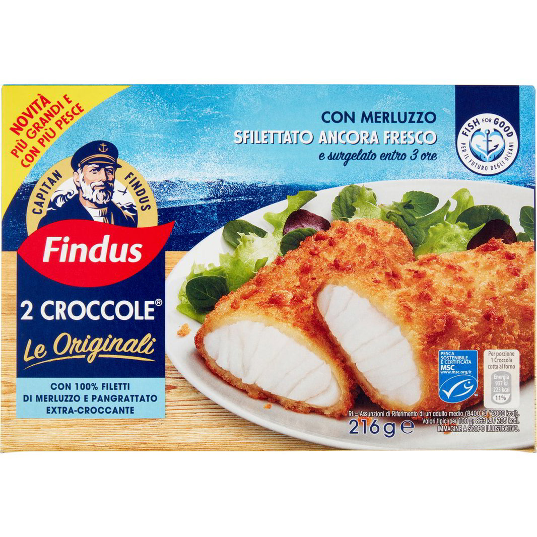 FINDUS CROCCOLE X2 LE ORIGINALI GR.216