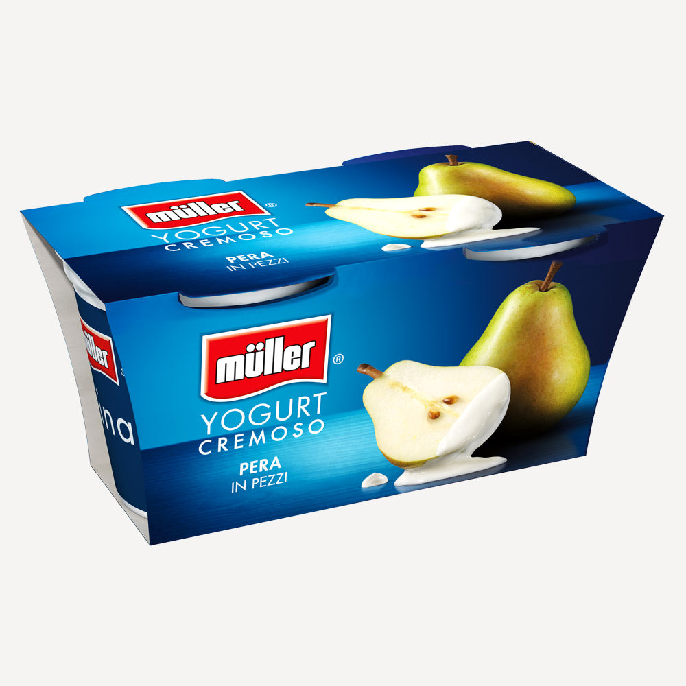 MULLER CREAMY PEAR 2X125GR