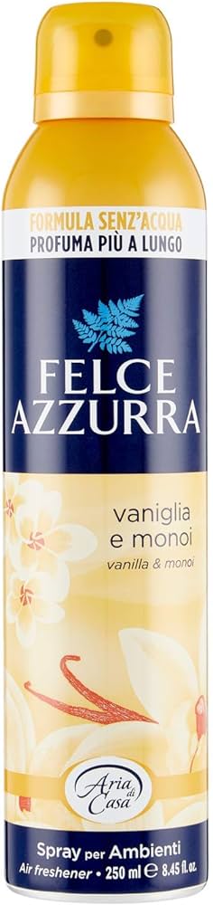 FELCE AZZURRA spray AMBIENTI VANIGLIA e monoi ML.250