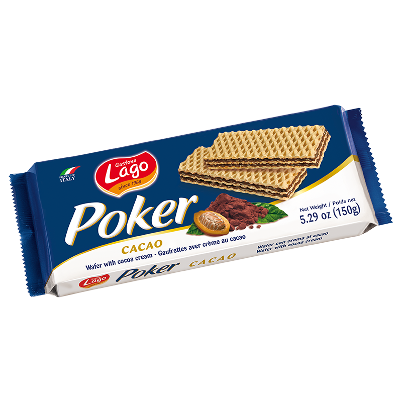 LAGO POKER CACAO GR.150