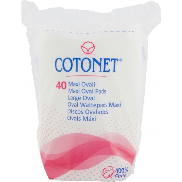 COTONET DISCHETTI OVALI NUVOLE MAXI X40 100% COTONE