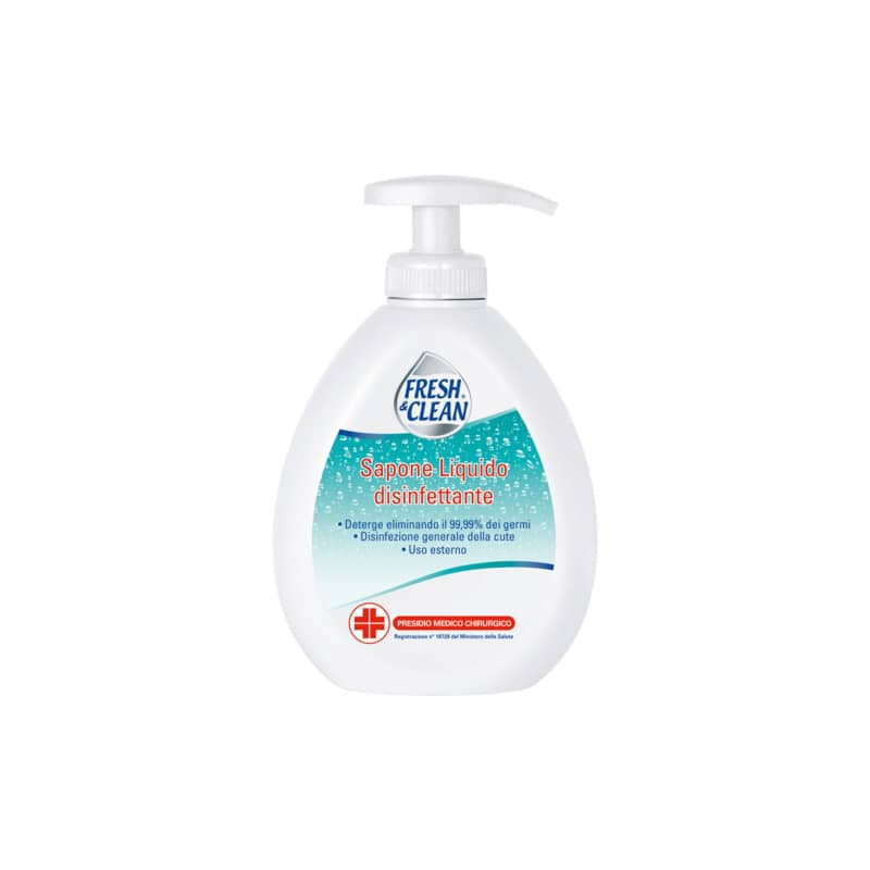 FRESH &amp; CLEAN SOAP with antibacterial SANITIZING citrus scents ML.300
