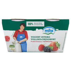 MILA WHOLE BERRIES YOGURT GR.125 X2