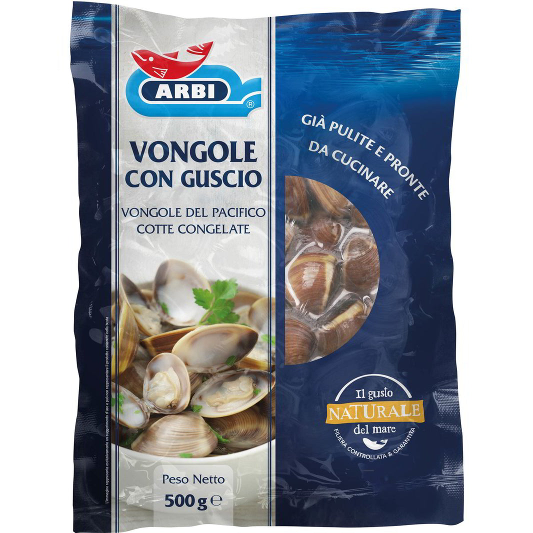 ARBI CLAMS WITH SHELL GR.300