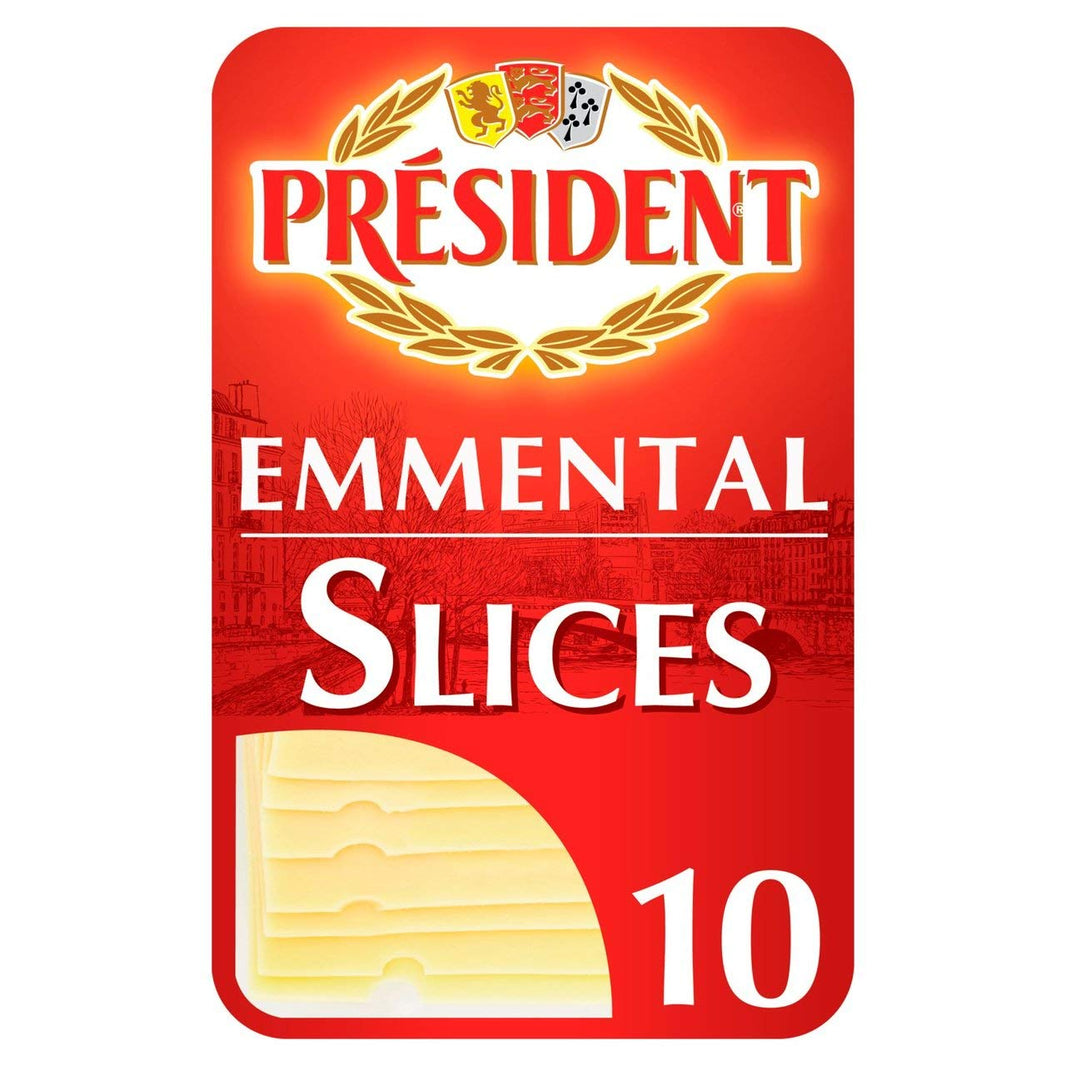 PRESIDENT SLICES OF EMMENTAL GR.140