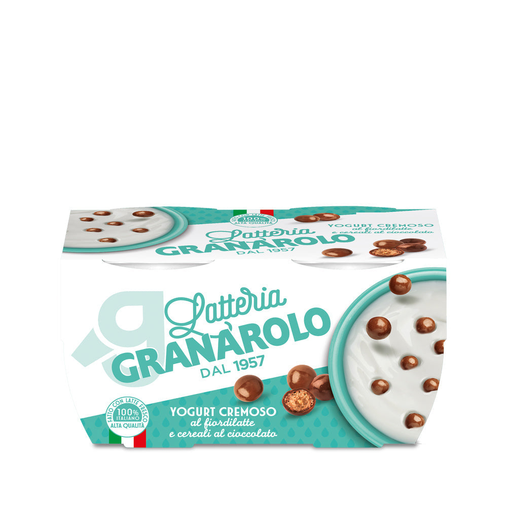 GRANAROLO YOGURT CREMOSO FIORDILATTE E CEREALI GR.125 X2