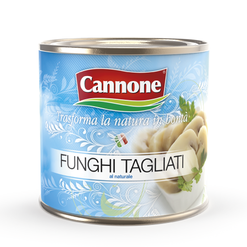 CANNONE FUNGHI TAGLIATI AL NATURALE GR.390