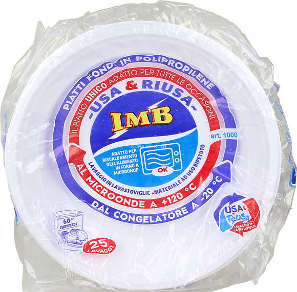 IMB PIATTO FONDO PZ.30 GR.600