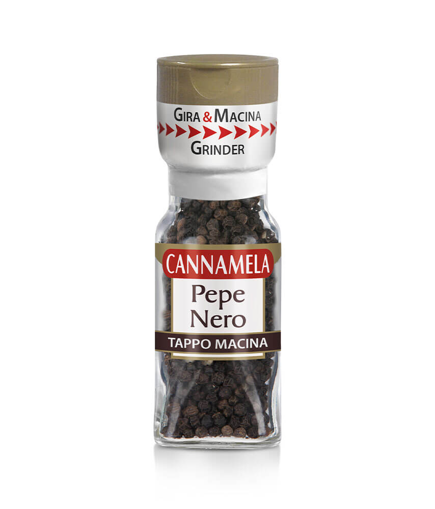 CANNAMELA TAPPOMACINA PEPE NERO GR.28