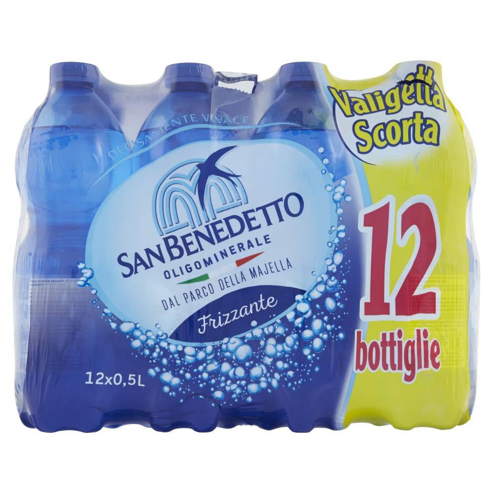 SAN BENEDETTO ACQUA FRIZZANTE ML.500 X12