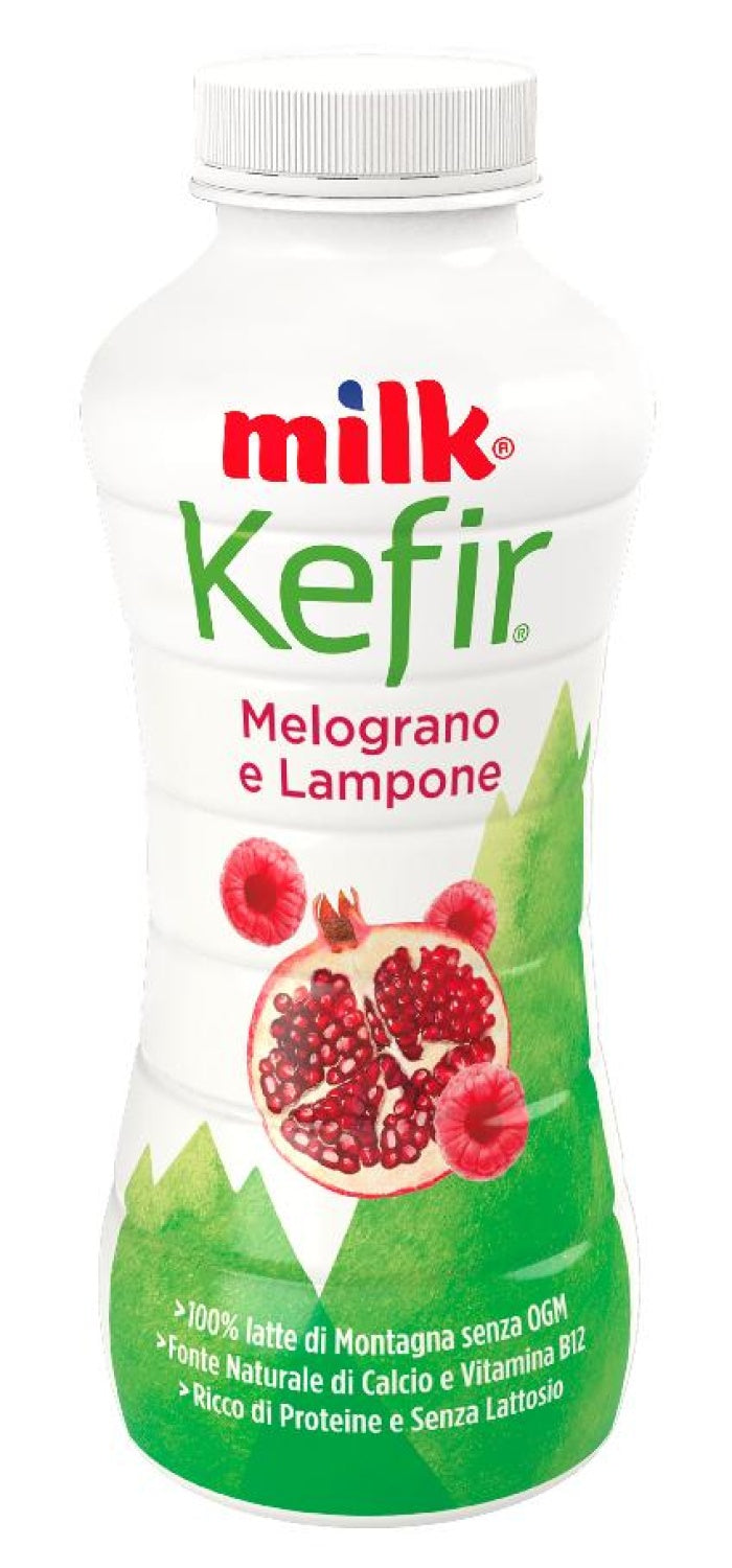 MILK KEFIR DA BERE MELOGRANO - LAMPONE ML.400