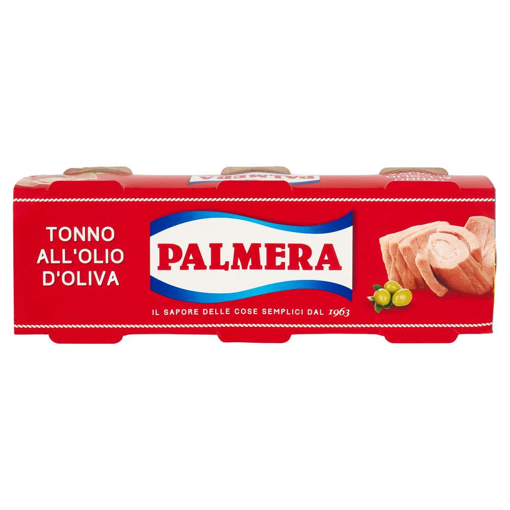 PALMERA TONNO IN OLIO D'OLIVA GR.70 X3