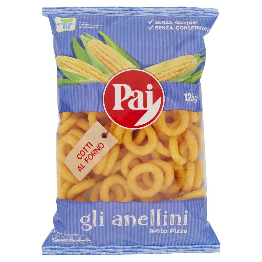 PAI D'ORO ANELLINI ALLA PIZZA GR.125