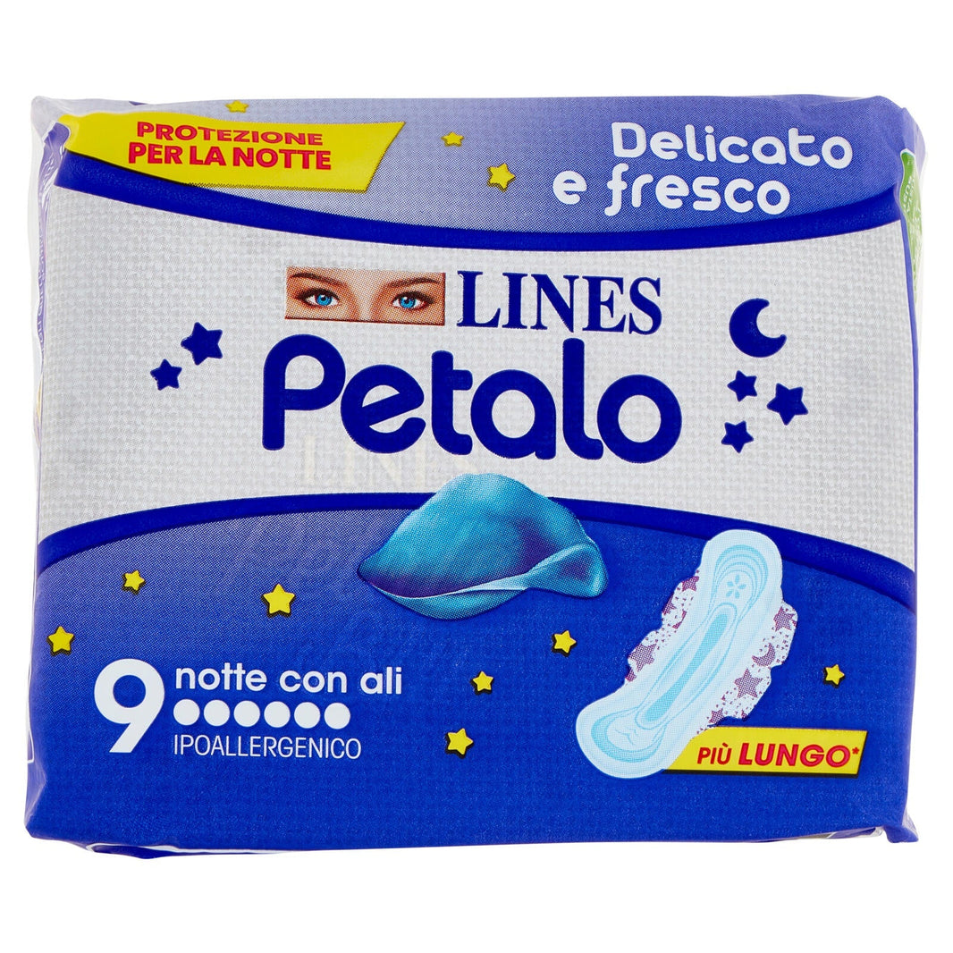 LINES PETALO BLU NOTTE CON ALI PZ.9