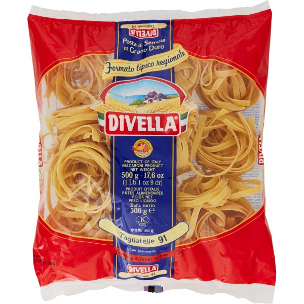 DIVELLA TAGLIATELLE N°91 GR.500