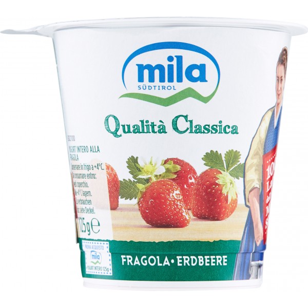 MILA YOGURT INTERO FRAGOLA GR.400